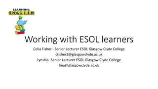 Supporting ESOL Learners: Challenges and Strategies