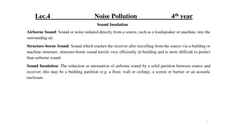 Sound Insulation Techniques in Noise Pollution Control