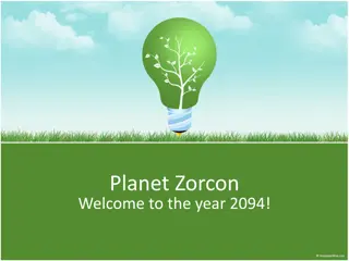 Exploring Planet Zorcon in the Year 2094