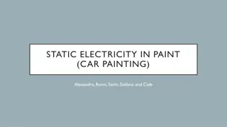 Static Electricity in Spray Painting of Cars