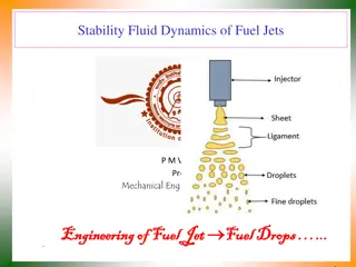 Insights into Fuel Jet Stability and Dynamics