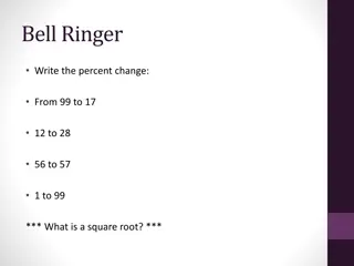 Square Roots and Estimation Methods