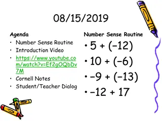 Number Sense: Squares, Square Roots, and Radicals