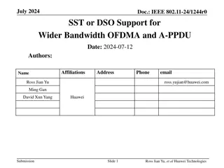 Enhancing Support for Wider Bandwidth OFDMA in IEEE 802.11 Networks