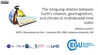 The Intriguing Relationship Between Earth's Rotation, Geomagnetism, and Climate