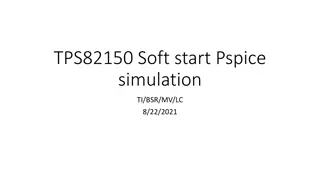 Soft Start Simulation Results for TPS82150 Power Module