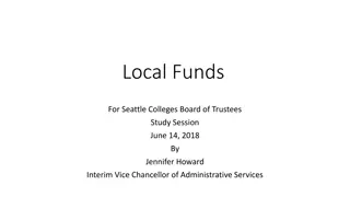 Local Funds for Seattle Colleges Board of Trustees