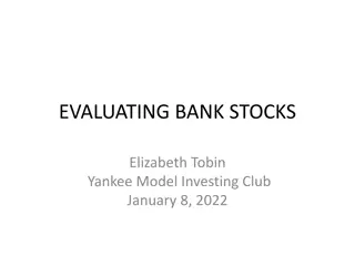 Analyzing Bank Stocks for Profitable Investments