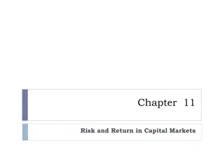 Understanding Risk and Return in Capital Markets