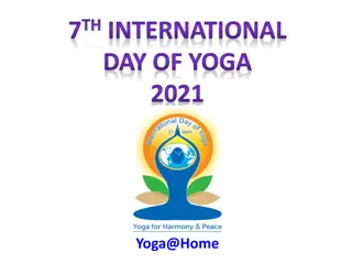 7th International Day of Yoga 2021: Guidelines and Instructions