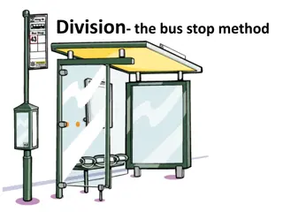 Mathematics Division Practice with the Bus Stop Method