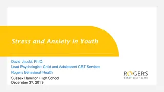 Stress and Anxiety in Youth