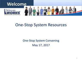 Delaware One-Stop System Resources and Services