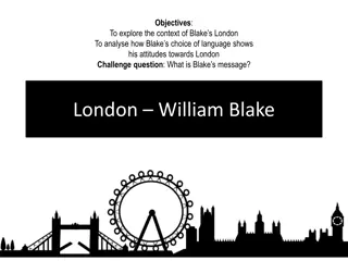 Exploring William Blake's Depiction of London Through Language