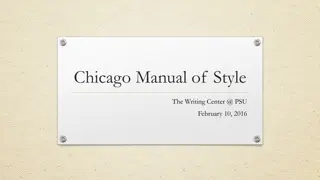 Mastering Chicago Manual of Style for Effective Writing