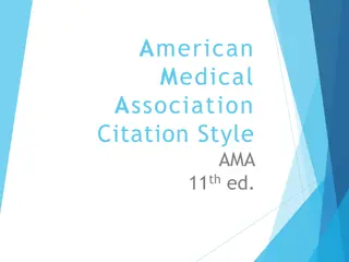 AMA Citation Style for Effective Academic Writing