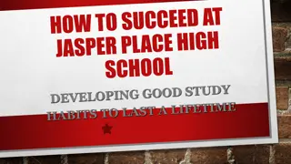 Effective Study Strategies for Success at Jasper Place High School