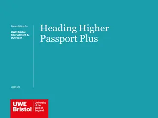 Heading Higher Passport Plus: Supporting Progression to University