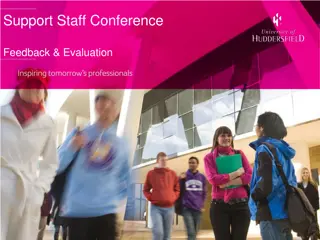 Support Staff Conference Feedback & Evaluation