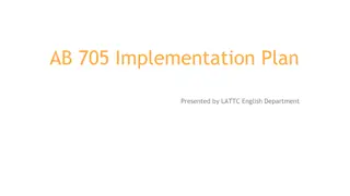 Implementing AB 705 at LATTC: Strategies for Student Success