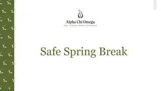 Safe Spring Break Tips for a Memorable Vacation