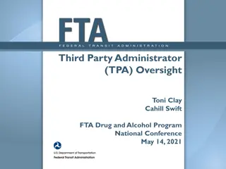 Third-Party Administrator (TPA) Oversight in Drug and Alcohol Programs