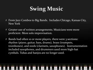 Evolution of Swing Music: From Jazz Combos to Big Bands