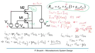 Microelectronic System Design by P. Bruschi - Overview of Cascode Current Mirrors and Wide Swing Configurations