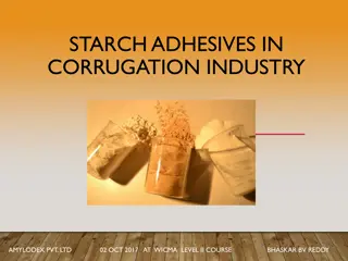 Starch Adhesives in the Corrugation Industry