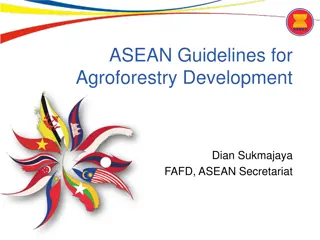 ASEAN Guidelines for Agroforestry Development in Food, Agriculture, and Forestry Cooperation