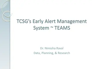 TEAMS - Enhancing Student Success Through Early Alert System