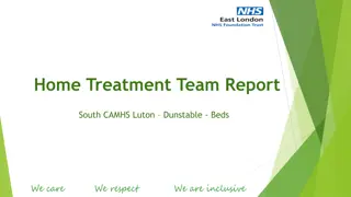 Home Treatment Team Report - South CAMHS Luton & Dunstable Beds