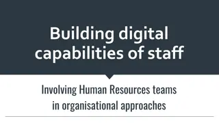 Enhancing Digital Capabilities of Staff through HR Engagement