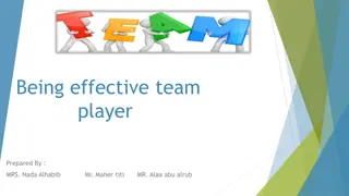 Effective Teamwork in Healthcare: Key Concepts and Strategies