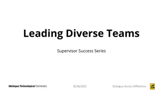 Effective Strategies for Leading Diverse Teams and Building Inclusive Dialogue