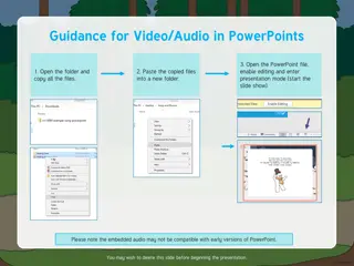 Effective Strategies for Incorporating Video and Audio in PowerPoint Presentations