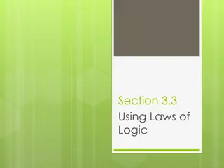 Laws of Logic and Logical Reasoning