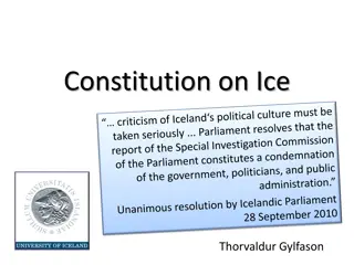 Iceland's Constitutional Journey: From Economic Collapse to Democratic Reform