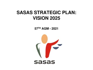 SASAS Strategic Plan Vision 2025 - Summary and Objectives