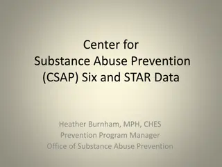 Substance Abuse Prevention Strategies and Approaches Overview