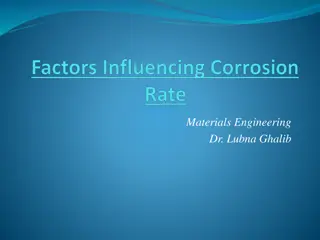 Factors Influencing Corrosion Rate in Materials Engineering