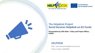 Enhancing Access to EU Funds for Social Services through The Helpdesk Project