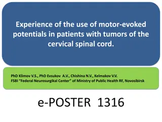 Use of Motor-Evoked Potentials in Cervical Spinal Cord Tumor Patients