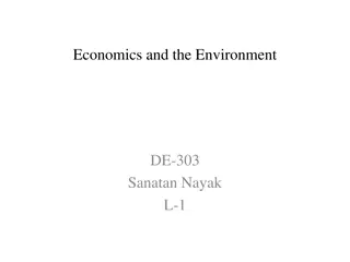 Understanding the Intersection of Economics and the Environment