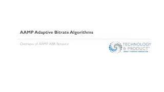 Overview of Adaptive Bitrate Algorithms and ABR Design for Video Streaming