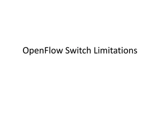 OpenFlow Switch Limitations