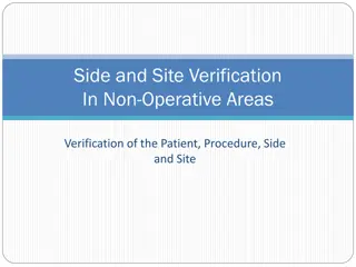 Importance of Side and Site Verification in Medical Procedures