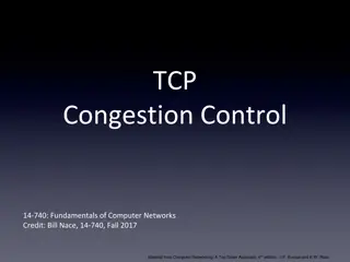 TCP Congestion Control Basics