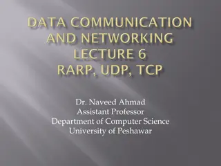 RARP and Transport Layer in Computer Networking