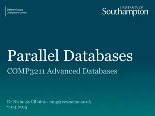 Parallel Databases and Their Impact on Performance